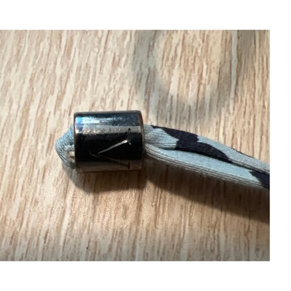 Victorias Secret Large Blue Brown Leopard Print Padded Swim Bikini Top Swimwear - Picture 3 of 6